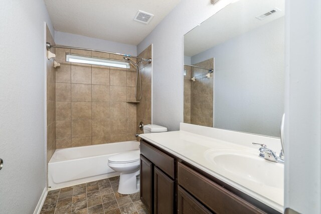 20027 Bayliss Manor Ln, Cypress, TX 77433 - bathroom with vanity and  shower combination