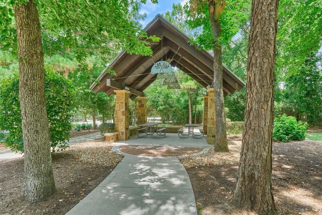 135 Forest Heights Way, Montgomery, TX 77316 - view of community featuring a gazebo