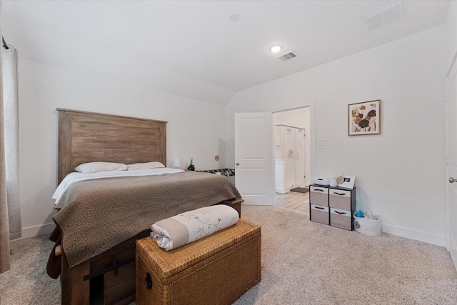 21635 Alberta Forest Cir, Magnolia, TX 77355 - carpeted bedroom featuring lofted ceiling and baseboards