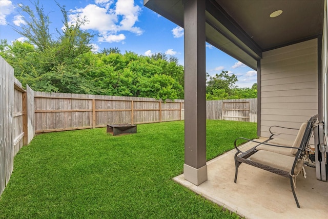 21635 Alberta Forest Cir, Magnolia, TX 77355 - fenced backyard featuring a patio area