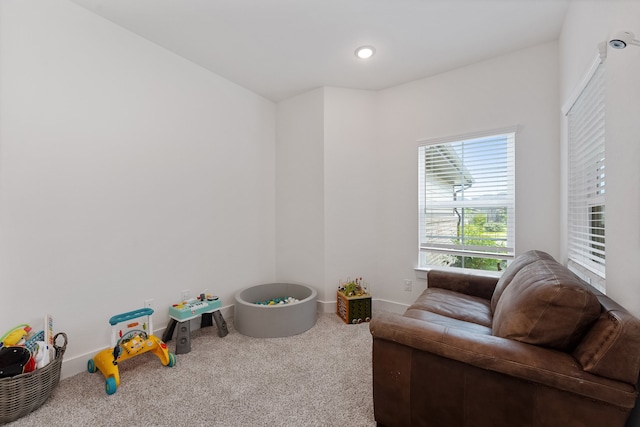 21635 Alberta Forest Cir, Magnolia, TX 77355 - game room featuring carpet and baseboards