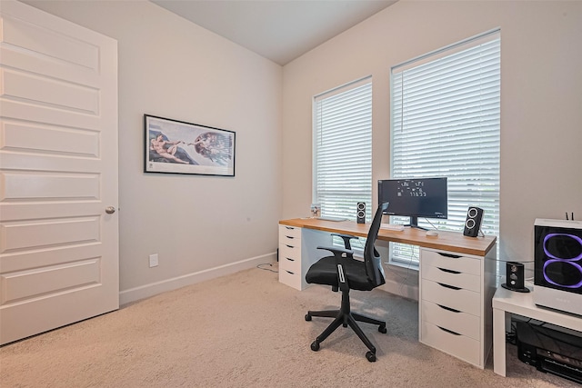 7522 Zion Grove Ct, Katy, TX 77493 - office with light colored carpet and baseboards