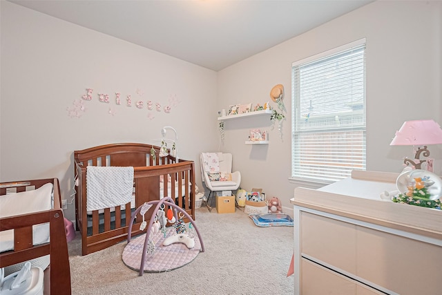 7522 Zion Grove Ct, Katy, TX 77493 - bedroom with carpet floors and a nursery area