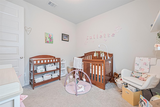 7522 Zion Grove Ct, Katy, TX 77493 - bedroom featuring a nursery area and carpet floors