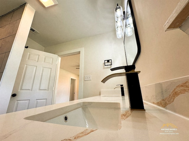 2630 34th St, Port Arthur, TX 77640 - bathroom with double vanity
