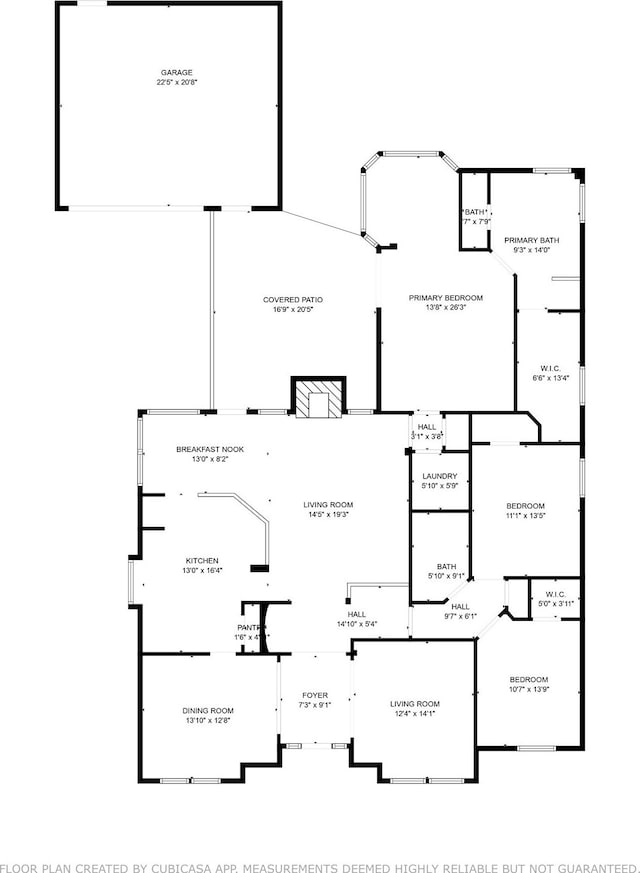 7422 Quiet Glen Dr, Sugar Land, TX 77479 - view of property floor plan