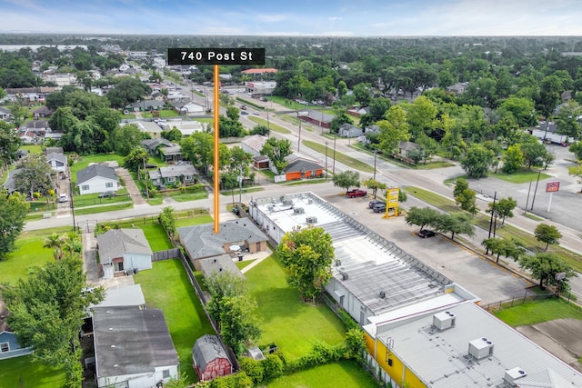 740 Post St, Houston, TX 77022 - drone / aerial view