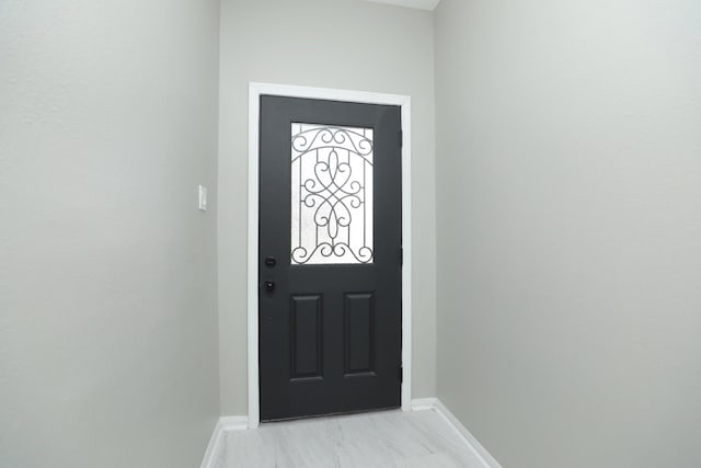 2522 Cardinal Elm St, Fresno, TX 77545 - entryway featuring baseboards and light marble finish floors