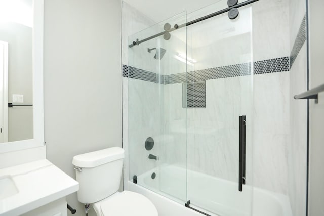 2522 Cardinal Elm St, Fresno, TX 77545 - full bathroom featuring vanity and bath / shower combo with glass door