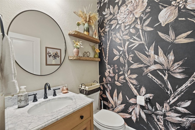 11819 Dockside Shores Dr, Cypress, TX 77433 - bathroom featuring vanity and toilet