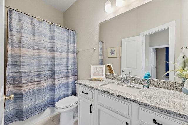 11819 Dockside Shores Dr, Cypress, TX 77433 - full bath with vanity and tile patterned flooring