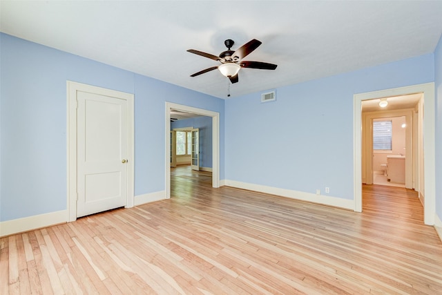 1737 Branard St, Houston, TX 77098 - spare room with wood finished floors and a ceiling fan