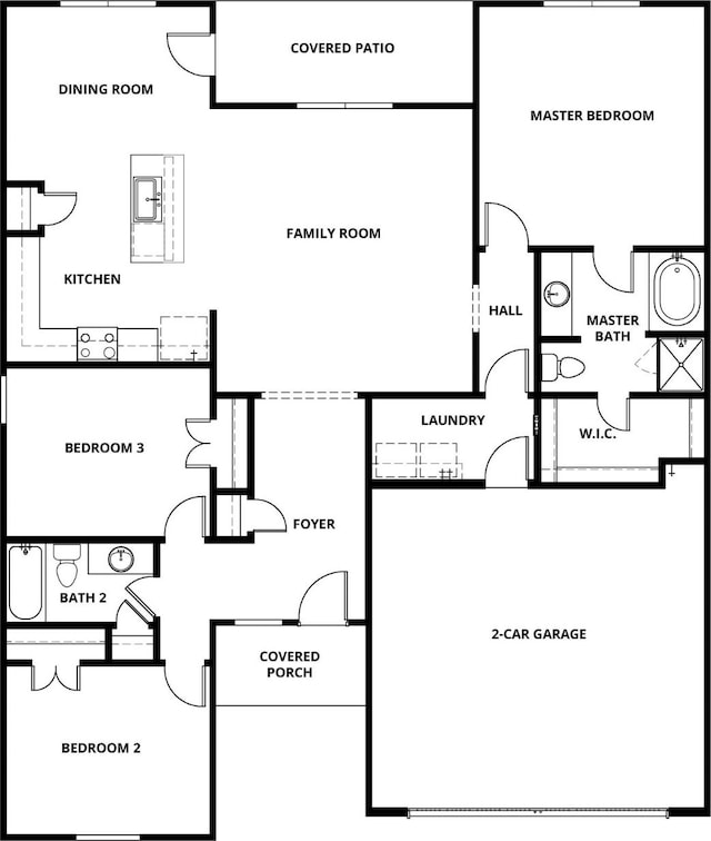 3106 Banyan Dr, Texas City, TX 77510 - view of property floor plan
