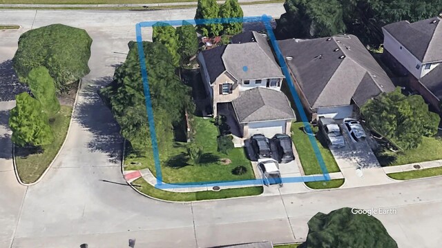 14503 Brackenhurst Ln, Houston, TX 77049 - bird's eye view