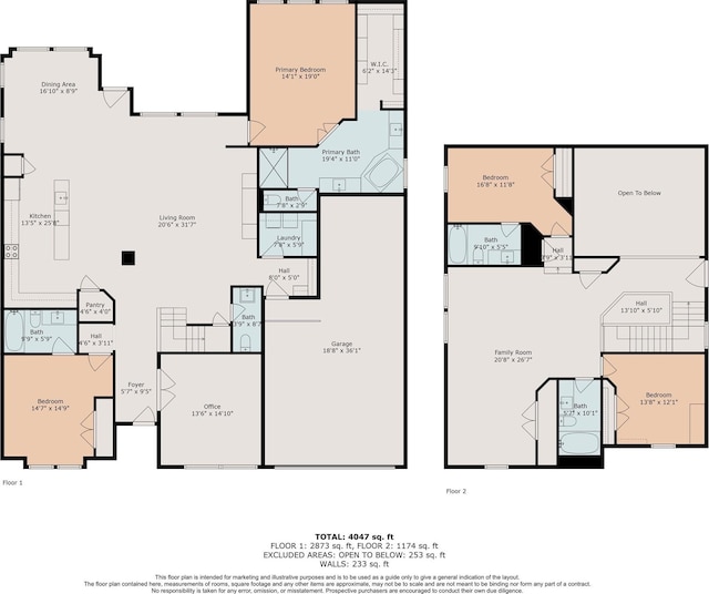 18311 Windspring Falls Ln, Cypress, TX 77433 - view of home floor plan
