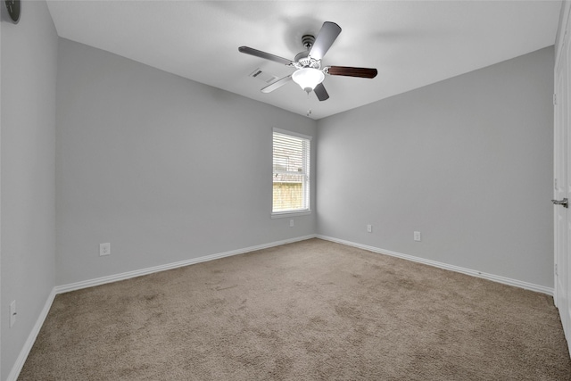 21283 Lily Springs Dr, Porter, TX 77365 - empty room with carpet and ceiling fan
