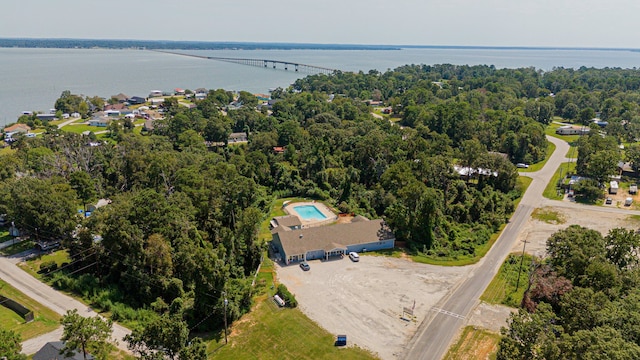 220 Tortuga Way, Point Blank, TX 77364 - aerial overview of property's location with a large body of water