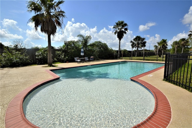 278 Debbie Ln, San Leon, TX 77539 - view of pool with a patio area