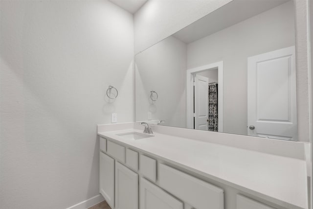 19911 Curved Steel Dr, Cypress, TX 77433 - bathroom with vanity and baseboards