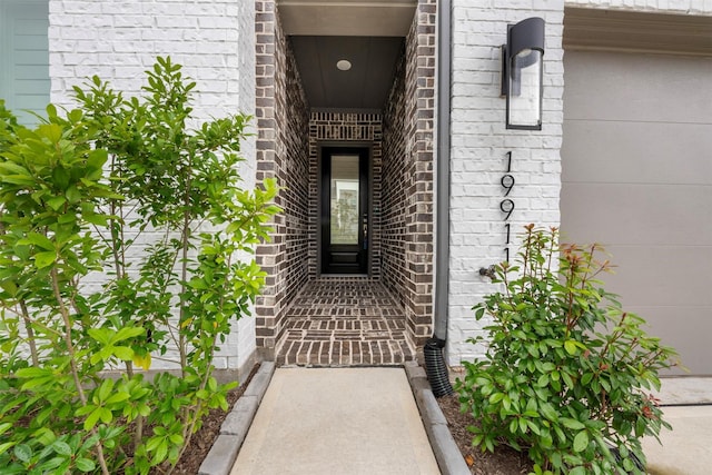 19911 Curved Steel Dr, Cypress, TX 77433 - view of exterior entry with brick siding