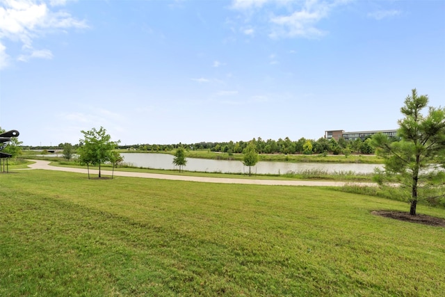 19911 Curved Steel Dr, Cypress, TX 77433 - view of grassy yard featuring a water view