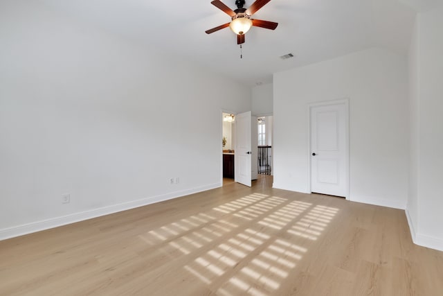 24918 Granite Bluff Ln, Katy, TX 77494 - unfurnished bedroom with light wood-style flooring and ensuite bathroom
