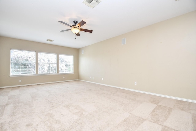 22602 Water Edge Ln, Katy, TX 77494 - unfurnished room featuring a ceiling fan and light carpet