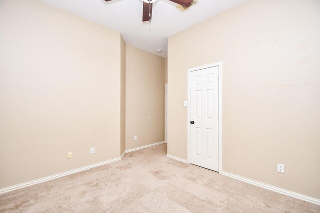 22602 Water Edge Ln, Katy, TX 77494 - unfurnished room featuring ceiling fan and light colored carpet