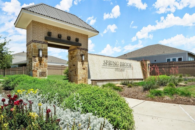 3207 Coach Horse Ln, Houston, TX 77080 - view of community / neighborhood sign