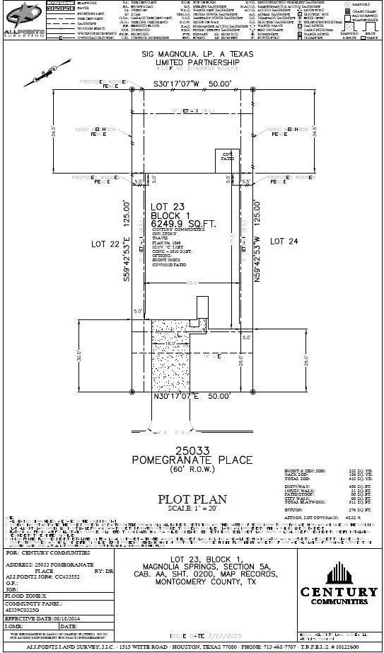 25033 Pomegranate Pl, Montgomery, TX 77316 - view of floor plan / room layout