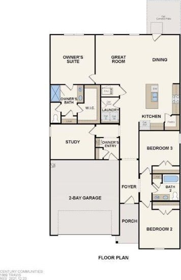25033 Pomegranate Pl, Montgomery, TX 77316 - view of home floor plan