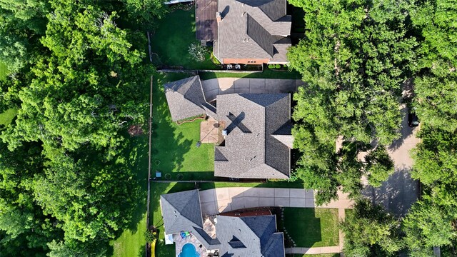 1711 Alcorn Bayou Dr, Sugar Land, TX 77479 - drone / aerial view