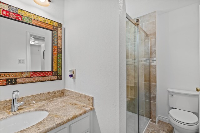 1711 Alcorn Bayou Dr, Sugar Land, TX 77479 - full bathroom featuring vanity and a stall shower