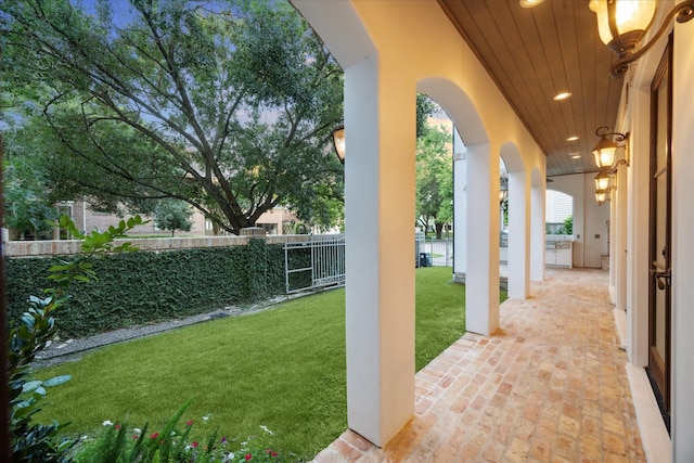 3001 Tangley Rd, West University Place, TX 77005 - view of yard with a patio area
