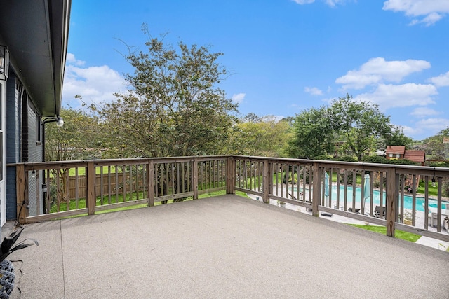 3611 18th St N, Texas City, TX 77590 - balcony with view of pool