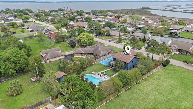 3611 18th St N, Texas City, TX 77590 - aerial view of property's location featuring nearby suburban area