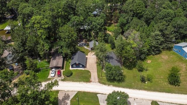 236 Fern, Livingston, TX 77351 - aerial view