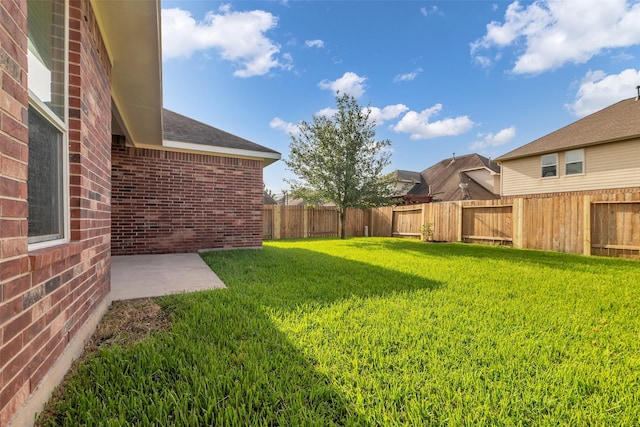 3510 Orchard Valley Ln, Spring, TX 77386 - fenced backyard with a patio area