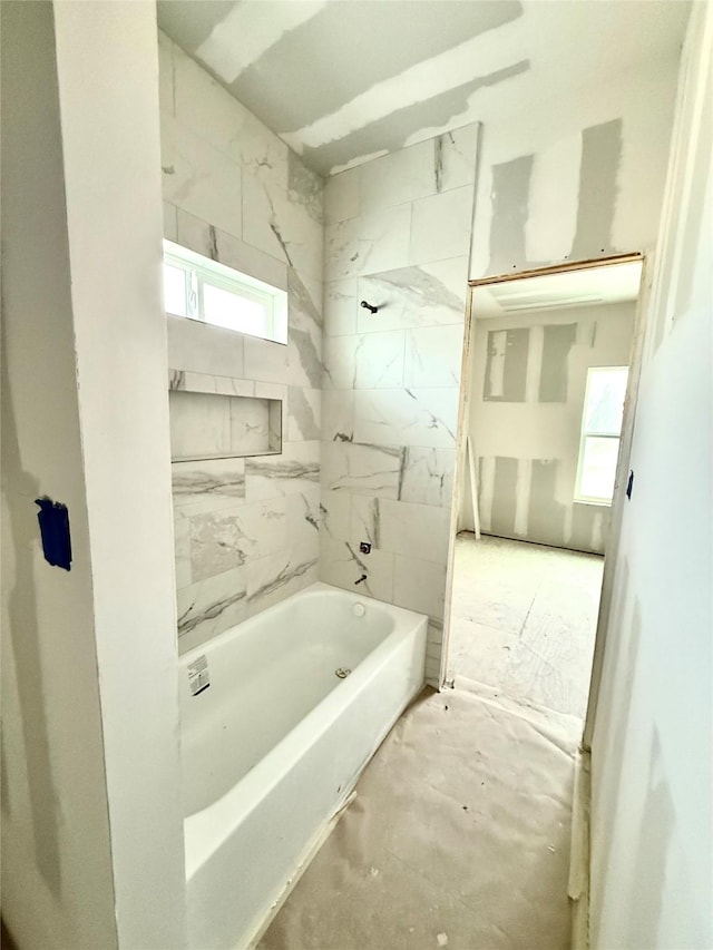 201 Davis St, Bryan, TX 77801 - bathroom with washtub / shower combination