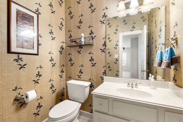 21510 Briar Landing Ln, Katy, TX 77450 - bathroom with toilet and vanity