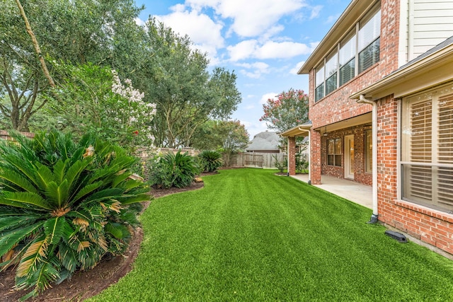 21510 Briar Landing Ln, Katy, TX 77450 - view of yard featuring a patio