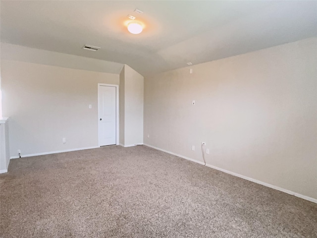 3022 Darlington Ct, Katy, TX 77494 - carpeted spare room with baseboards and vaulted ceiling