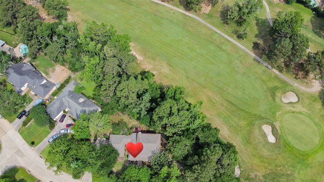 8519 Rebawood Dr, Humble, TX 77346 - aerial overview of property's location with a golf club