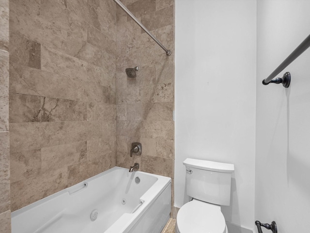 2700 Albany St Unit 3A, Houston, TX 77006 - full bathroom with a combined bath / shower with jetted tub and toilet