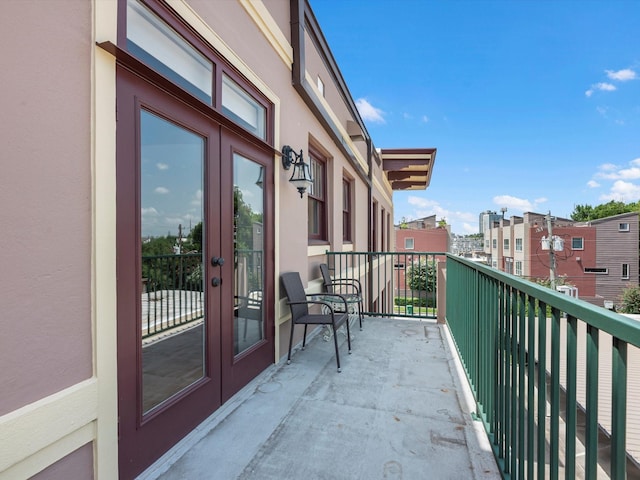 2700 Albany St Unit 3A, Houston, TX 77006 - balcony with french doors