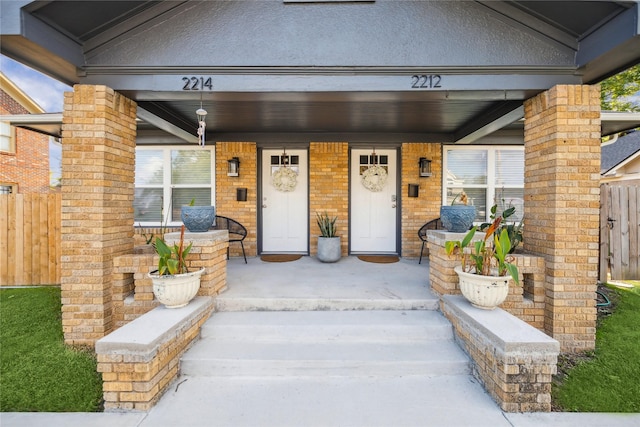 2212 Alabama St, Houston, TX 77004 - view of exterior entry with a porch