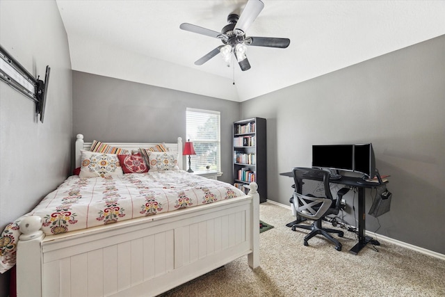 1402 Sullivan Springs Dr, Katy, TX 77494 - carpeted bedroom featuring ceiling fan and baseboards