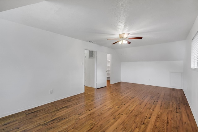 21307 Park Willow Dr, Katy, TX 77450 - empty room featuring ceiling fan and wood finished floors