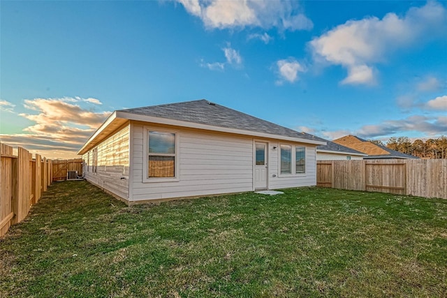 22156 Juniper Crossing Dr, New Caney, TX 77357 - rear view of house featuring a fenced backyard