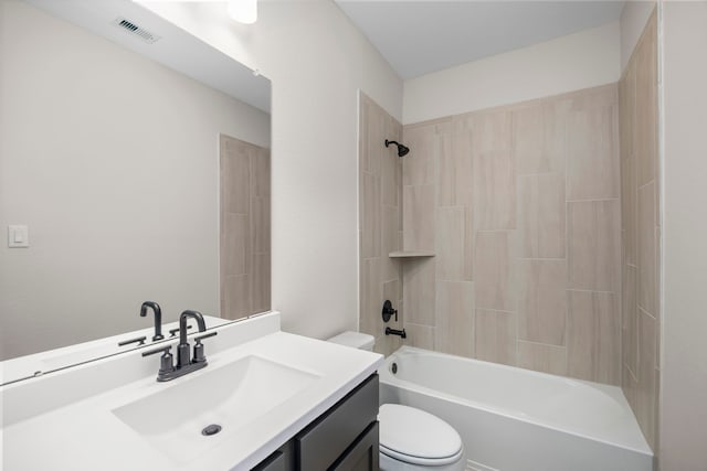 3102 Banyan Dr, Texas City, TX 77510 - full bathroom featuring vanity and shower / washtub combination